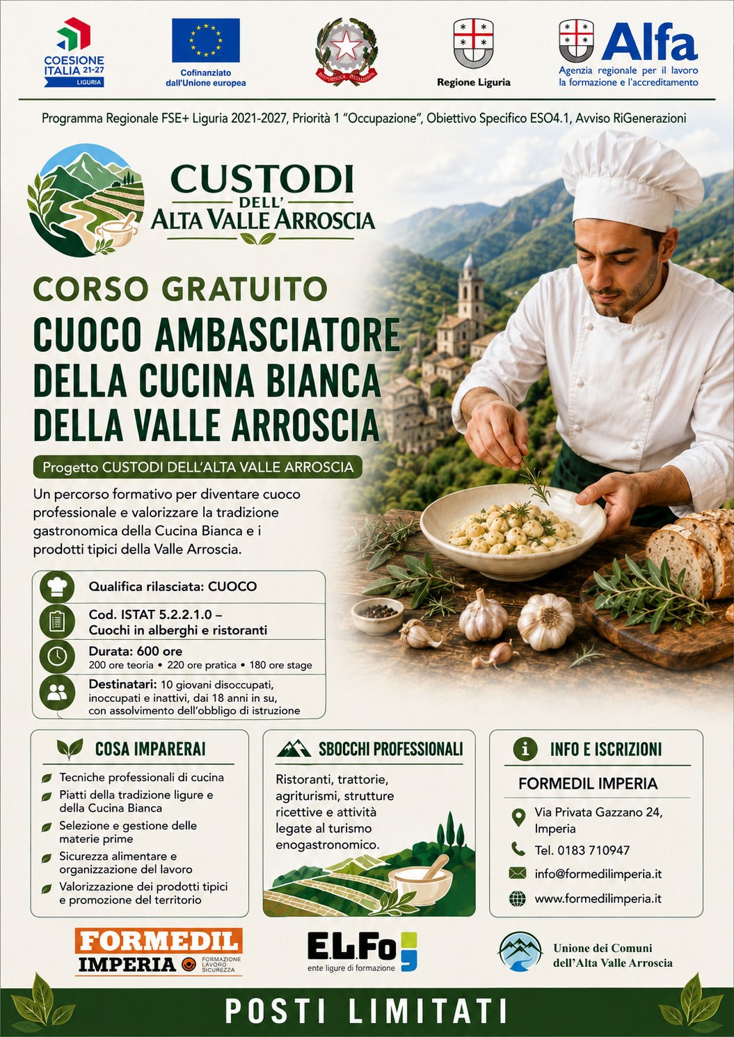 Cuoco Ambasciatore della Cucina Bianca
